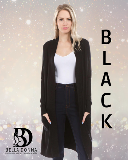 Long Open Cardigan