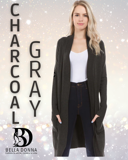 Long Open Cardigan