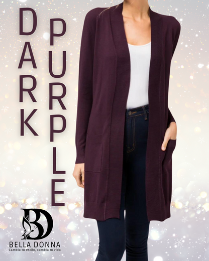 Long Open Cardigan