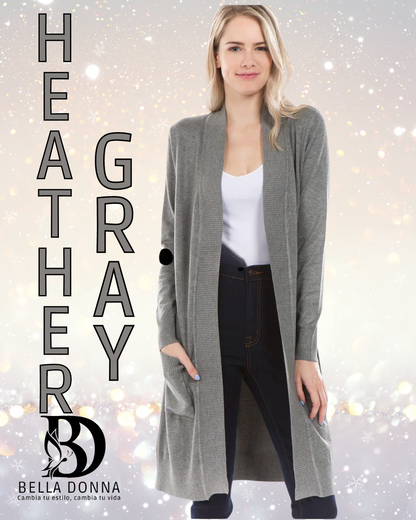Long Open Cardigan