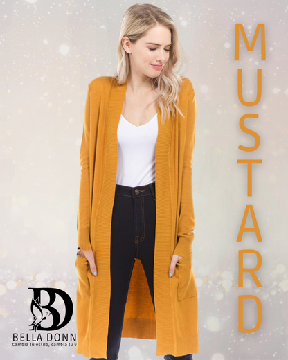 Long Open Cardigan