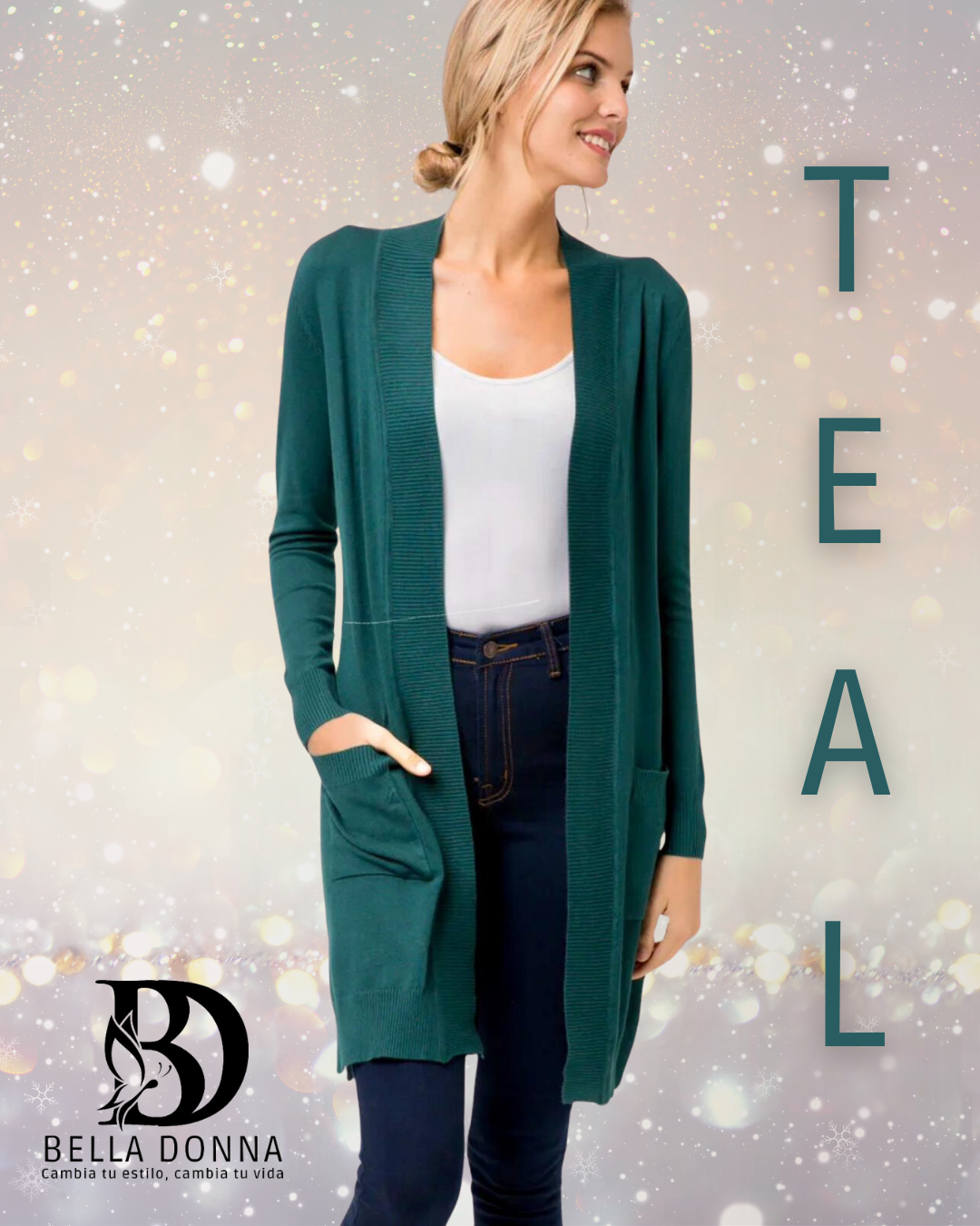 Long Open Cardigan