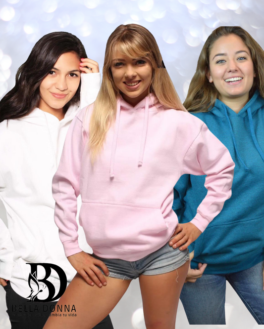 Sudadera con capucha para mujer