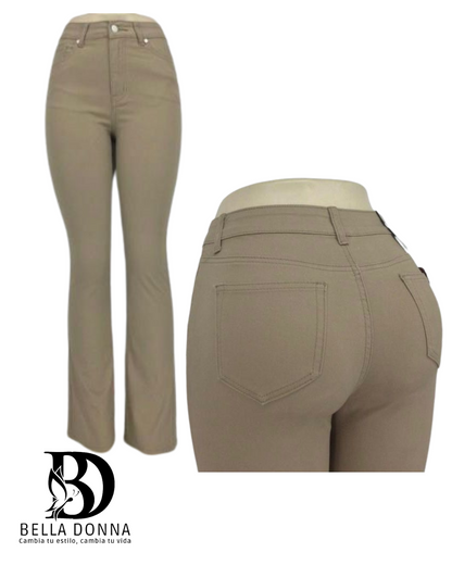 Flared Stretch Pants