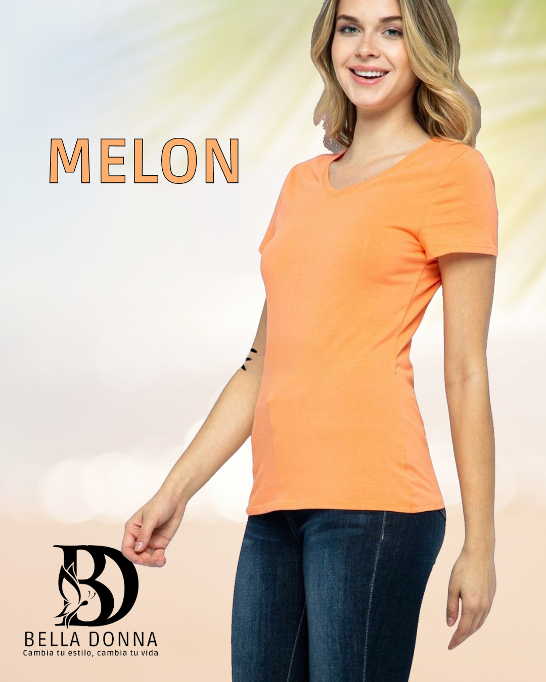 Women's Basic V-neck