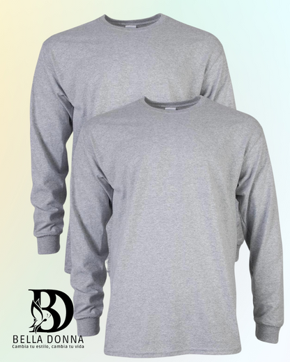 Basic crew neck long sleeve shirt