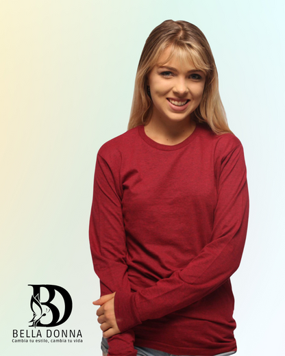 Basic crew neck long sleeve shirt